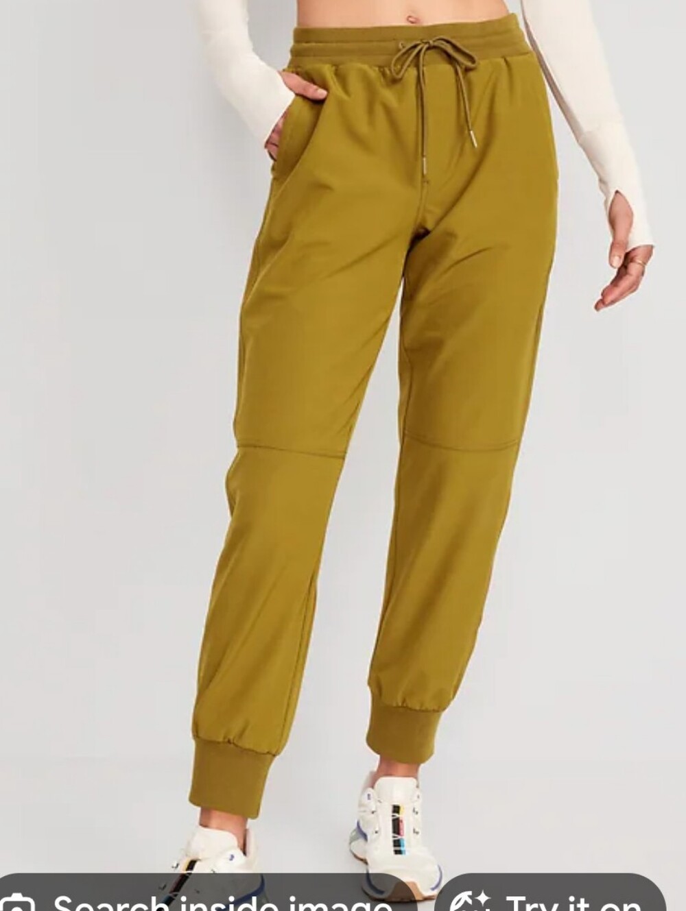 Old Navy Olive Drawcord Joggers
